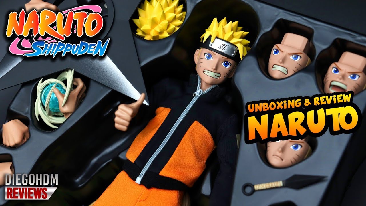 NARUTO Shippuden Zen Creations 1/6 Unboxing e Review BR