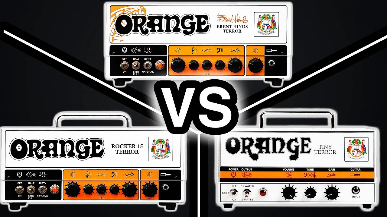 Orange Amps Shootout - Rocker 15 Terror VS Brent Hinds Terror VS Tiny Terror
