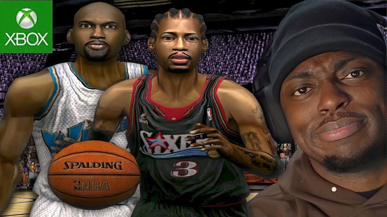 The Forgotten Exclusive Microsoft XBOX NBA BasketBall Game...