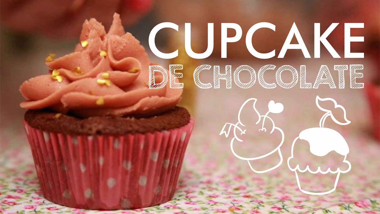 CUPCAKE DE CHOCOLATE com Buttercream (Creme de Manteiga) | Receita #69 TORRADA TORRADA