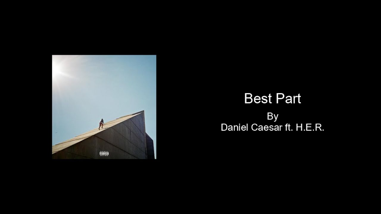 Best Part by Daniel Caesar ft. H.E.R. - Karaoke with BACKING VOCALS