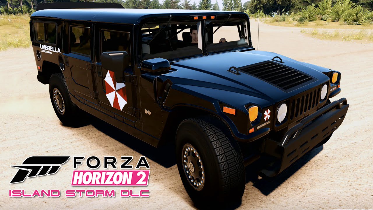 FORZA HORIZON 2 #56 | STORM ISLAND DLC | HUMMER H1 UMBRELLA CORPORATION