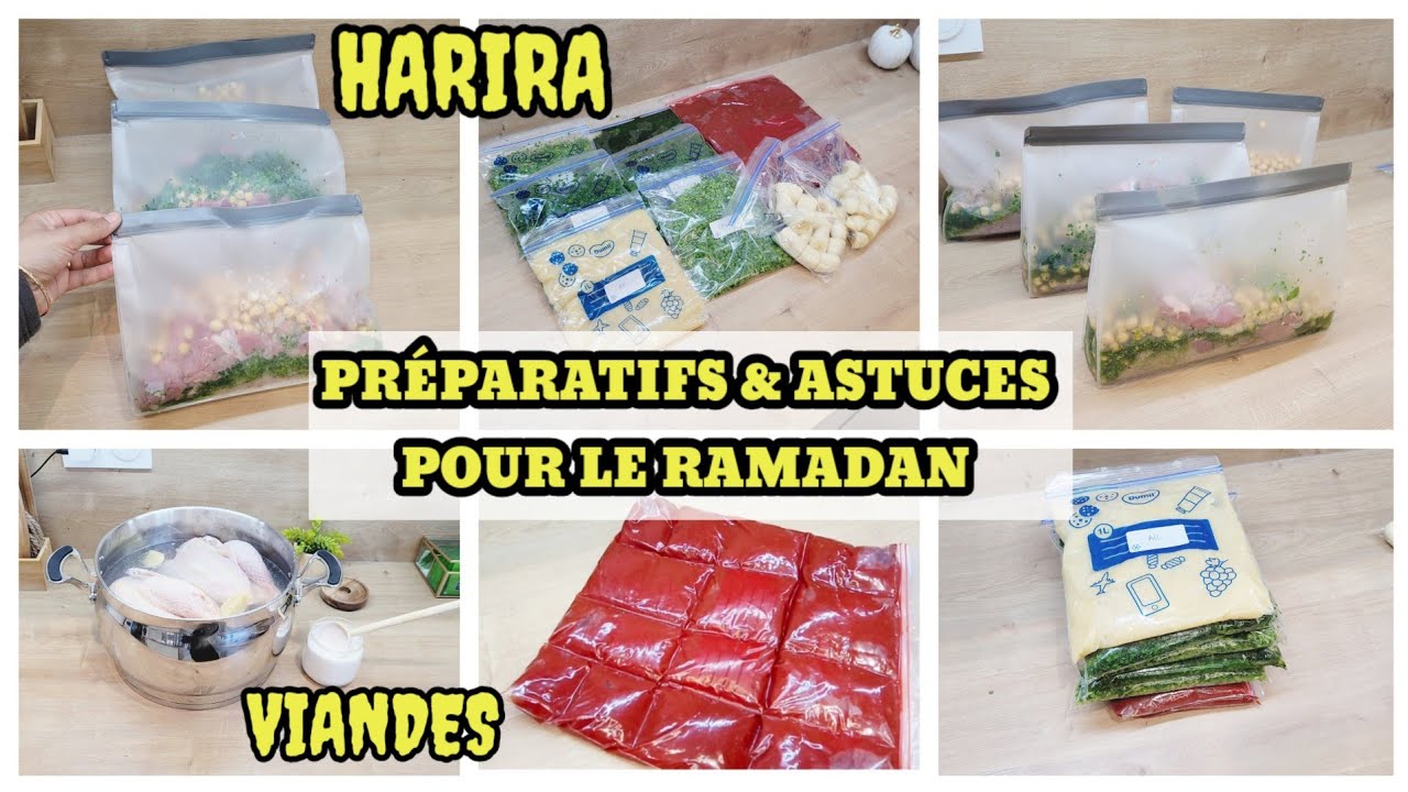 PRÉPARATIFS & ASTUCES POUR LE  RAMADAN #organisation #ramadan2023 #astuces #preparatifsramadan
