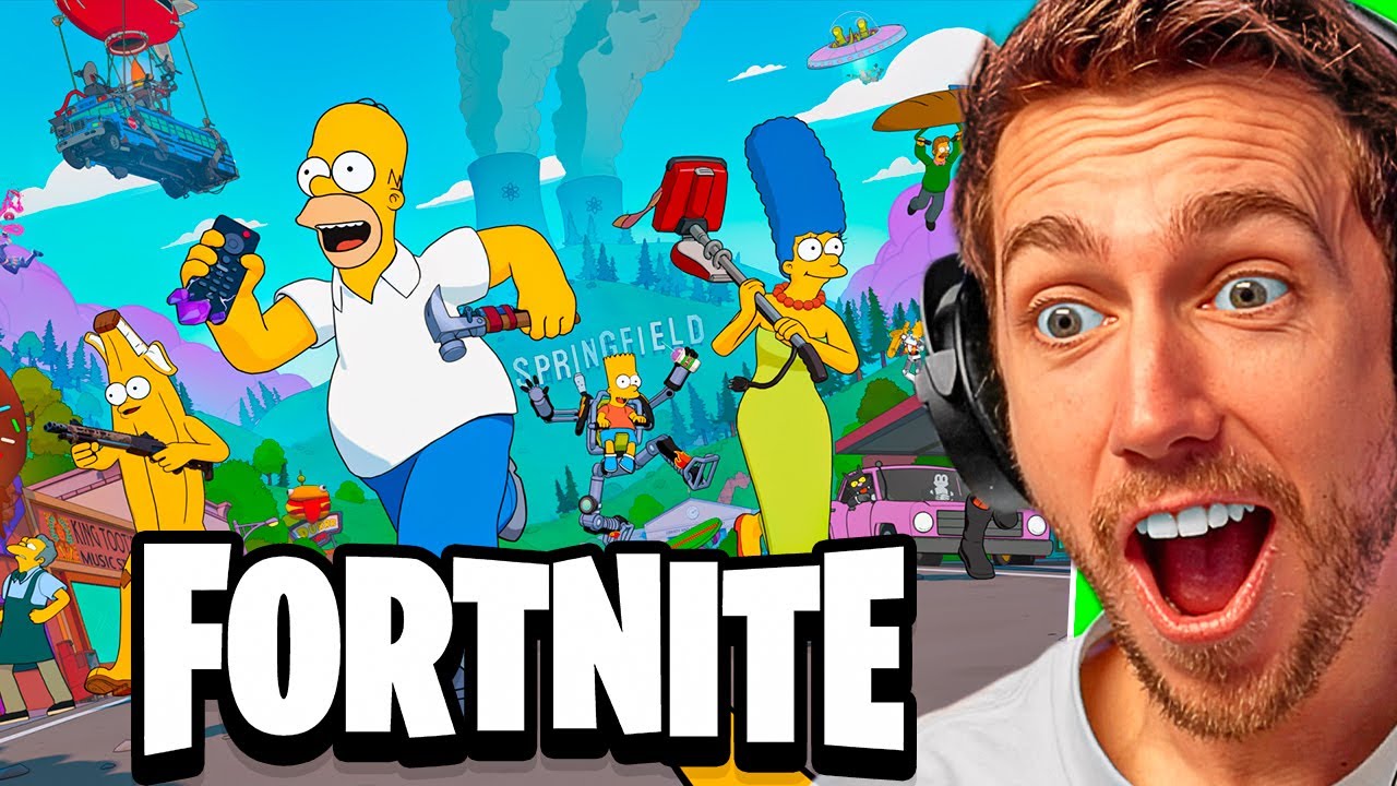 ЛУЧШЕЕ ОБНОВЛЕНИЕ ВСЕЙ ЖИЗНИ!? Fortnite | Симпсоны
