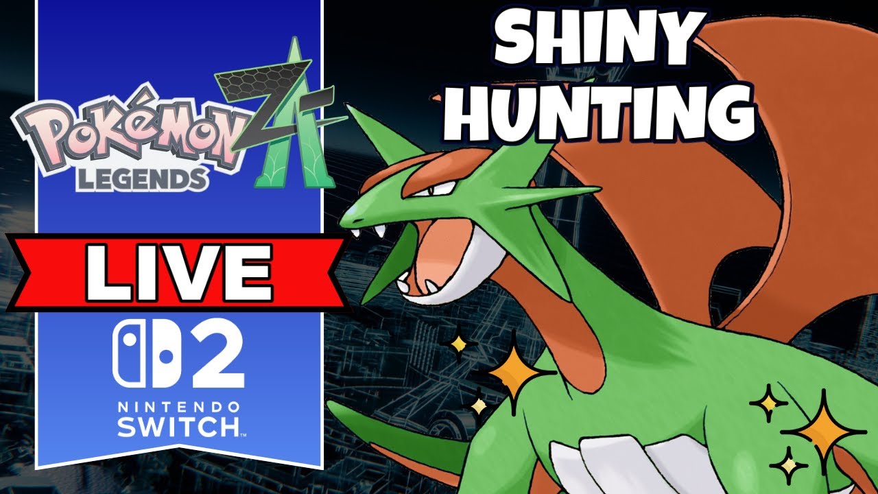 [🔴LIVE ] Dual Stream Test **Youtube ONLY** | Shiny Hunting | Pokemon Legends: Z-A
