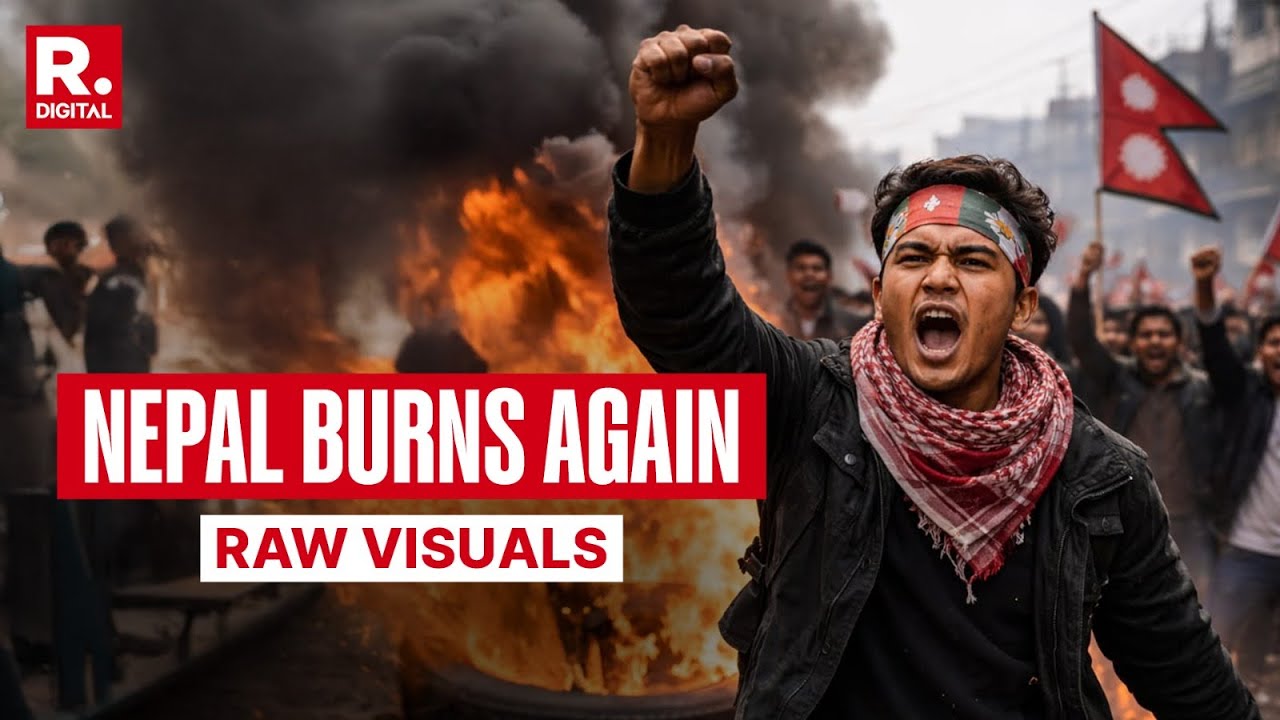 Nepal Protests: Massive Hindu Muslim Riots in Parsa, Over Tik Tok Clip | Mosque Vandalised