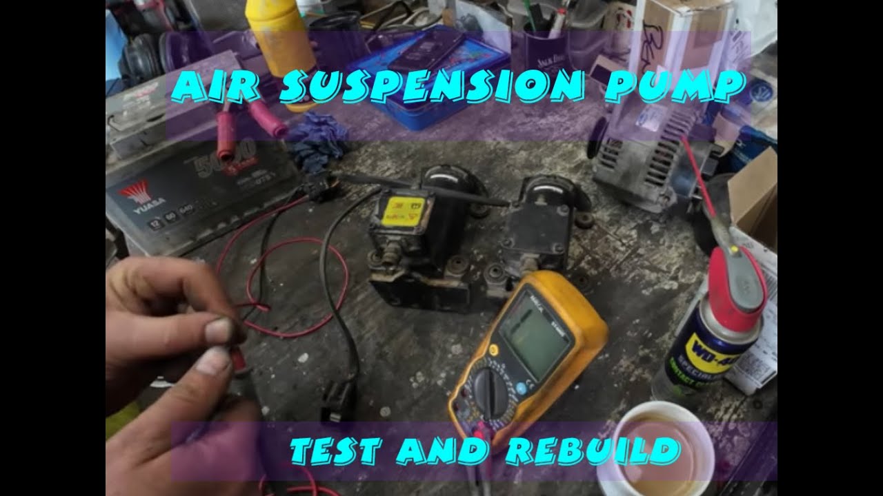 Range Rover Classic / P38 - EAS air suspension pump rebuild