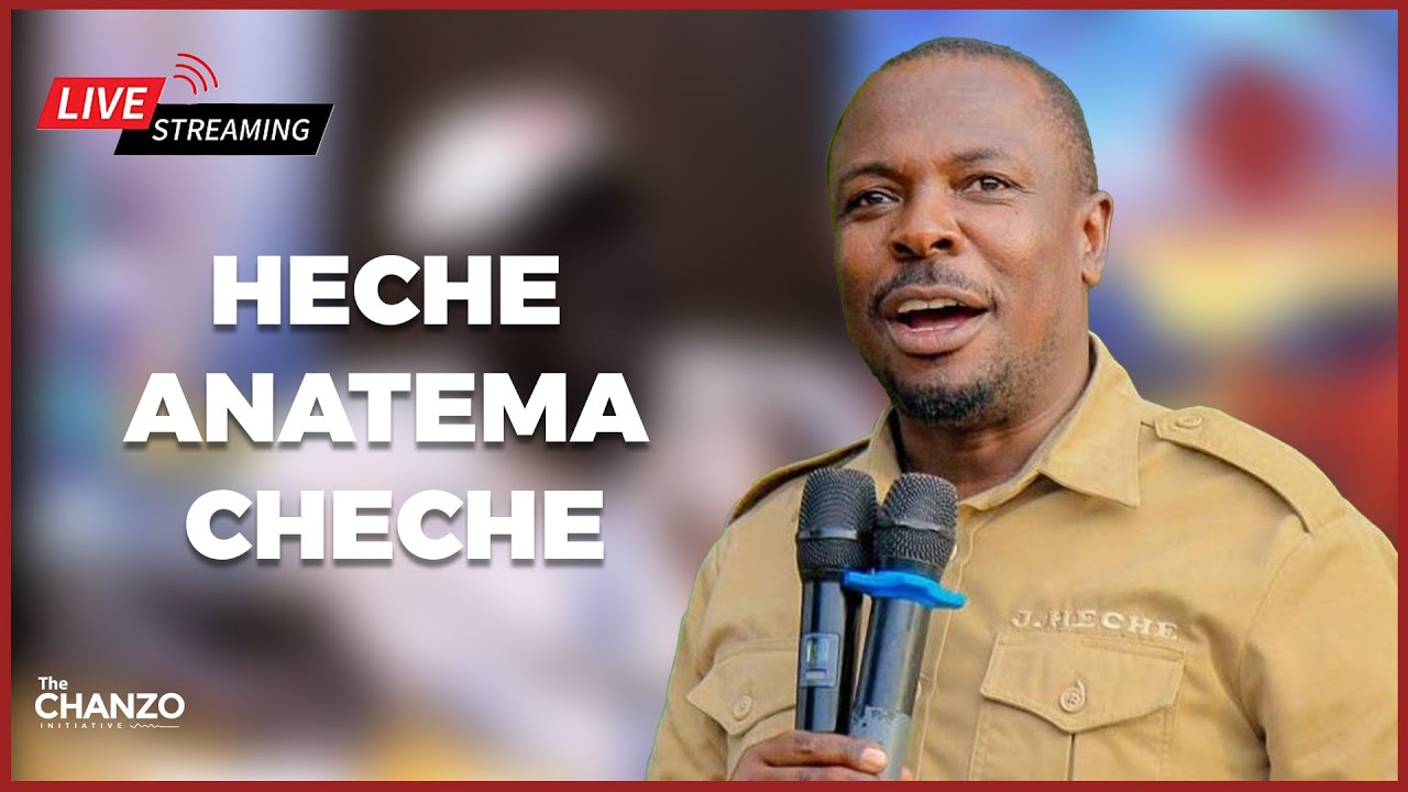 #LIVE I Heche Ananguruma Muda huu Mbele ya Wanahabari Kutoa Msimamo wa CHADEMA