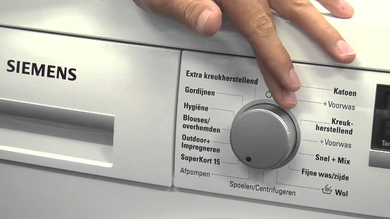 siemens wasmachine iq700