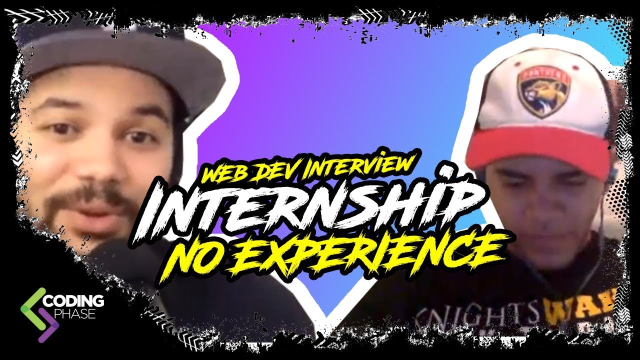 Web Developer Interview: Victor - Internship with NO EXPERIENCE | #CodingPhase