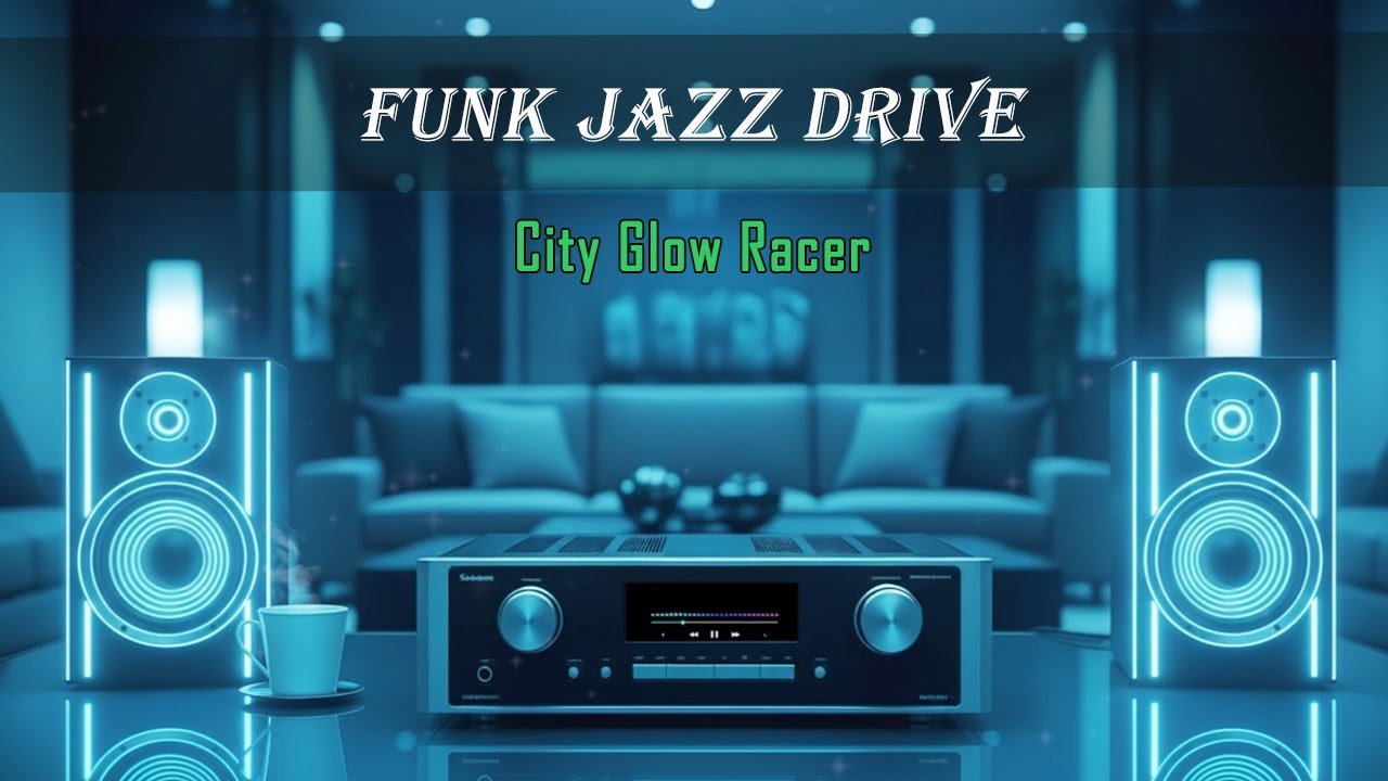 City Glow Racer 🌈🚘 Funk Jazz Drive