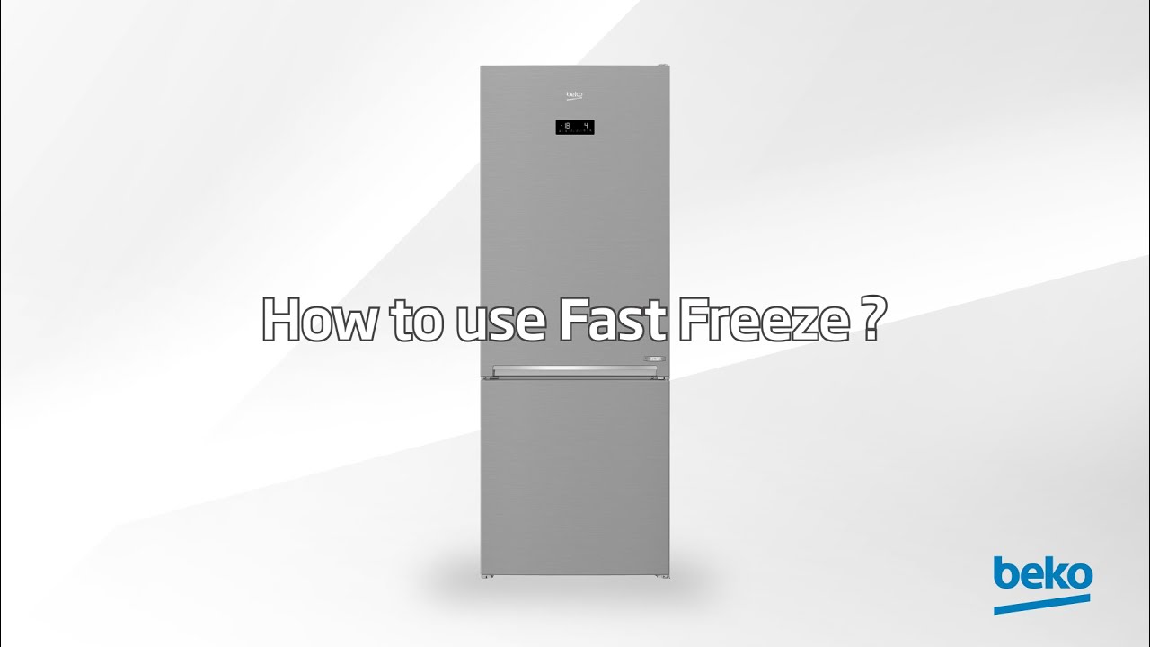 How to use Fast Freeze? | by Beko