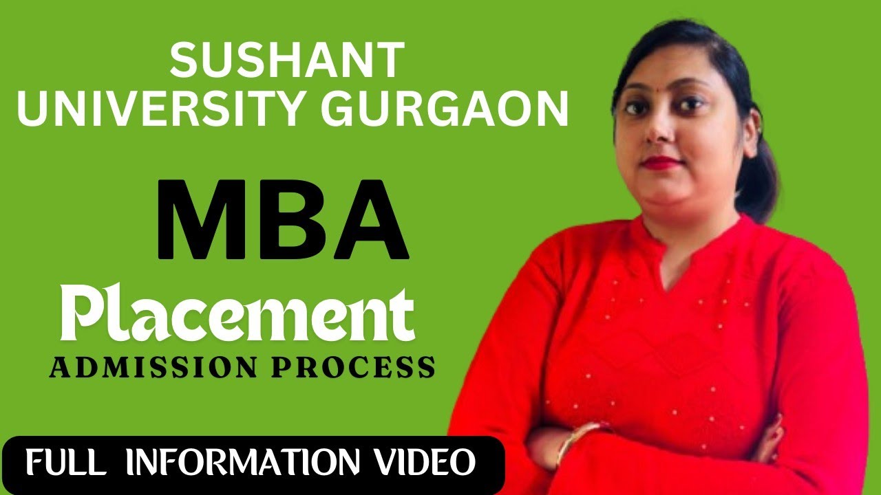 SUSHANT UNIVERSITY GURGAON, ANSAL UNIVERSITY, ADMISSION 2024,FEE, STRUCTURE, PLACEMENT COURSE
