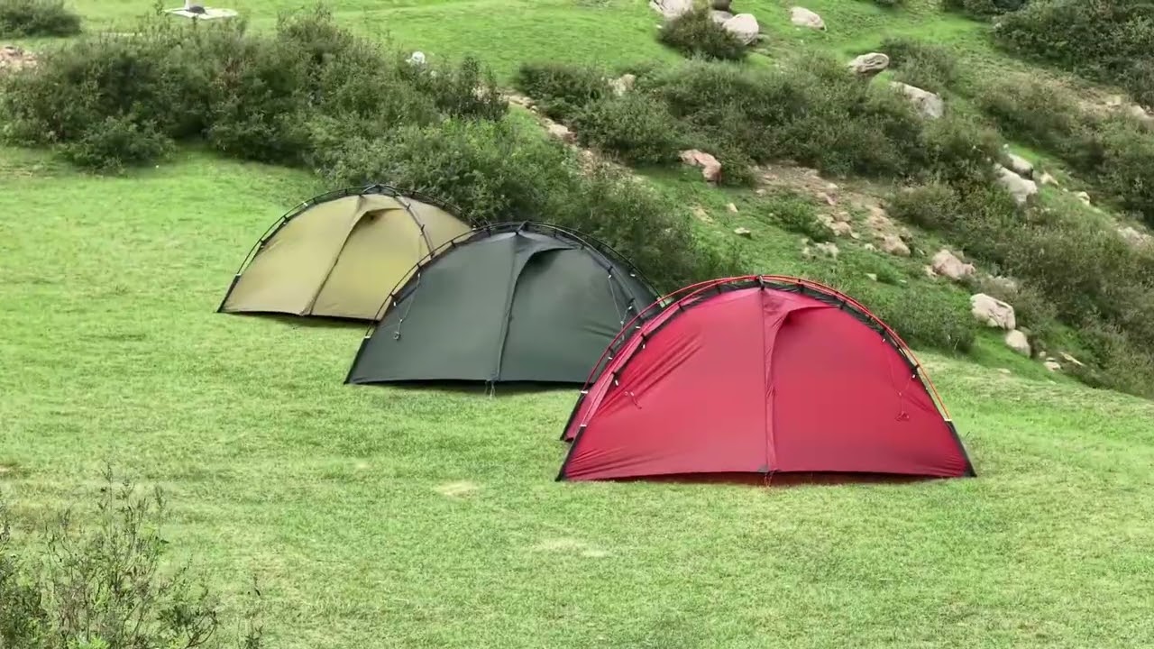 The test of the new tent Saga.