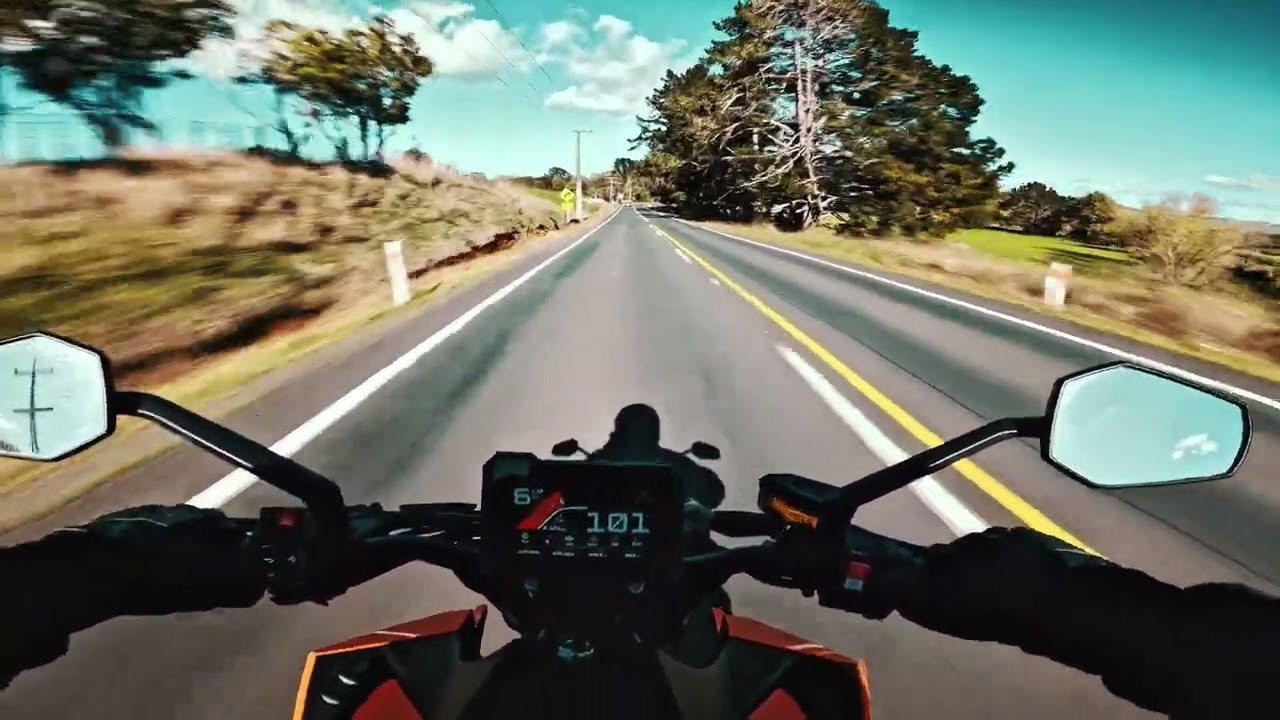 POV Ride on the KTM 990 Duke – Pure Riding Experience