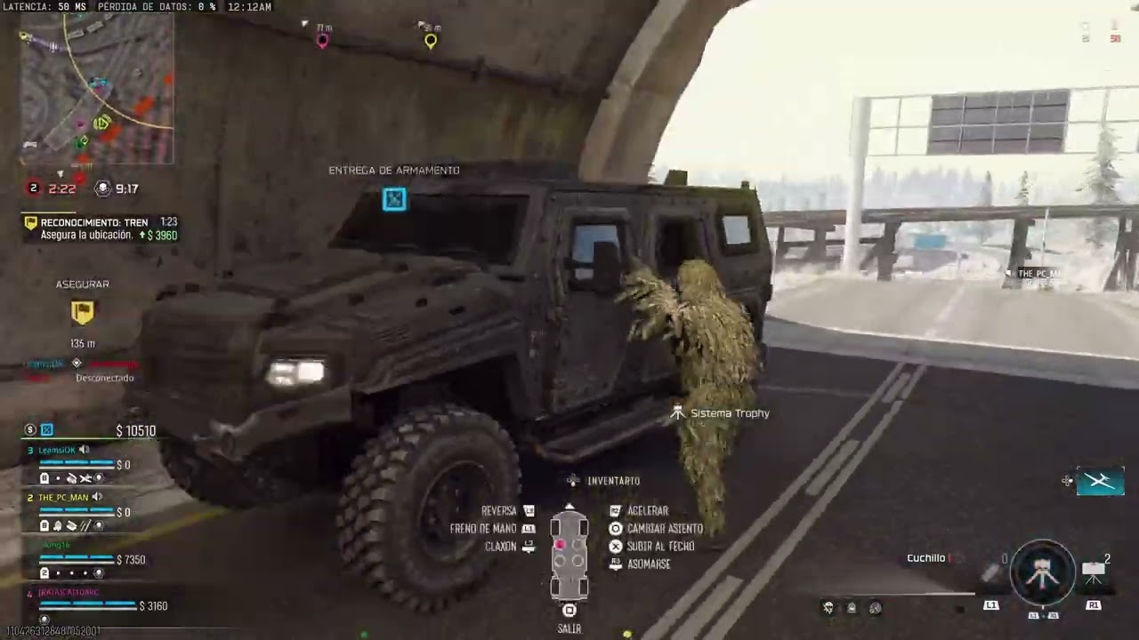 Warzone BR cuarteto FINAL campo abierto 4 vs 1 corona