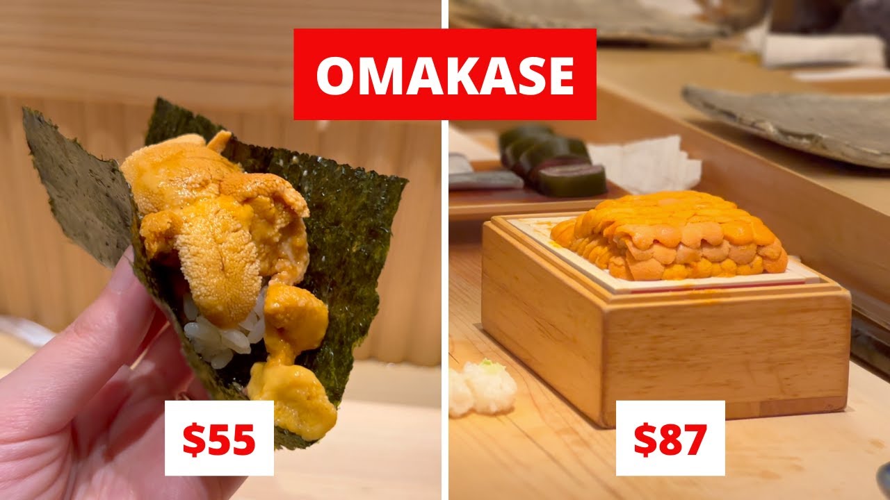 $55 vs $87 Omakase in Tokyo - Manten Sushi & Sushi Ya | Japan EP7