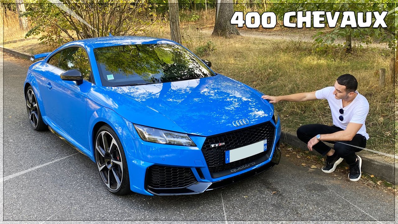 LA NOUVELLE AUDI TT RS DE 400 CHEVAUX!!🔥⚠️