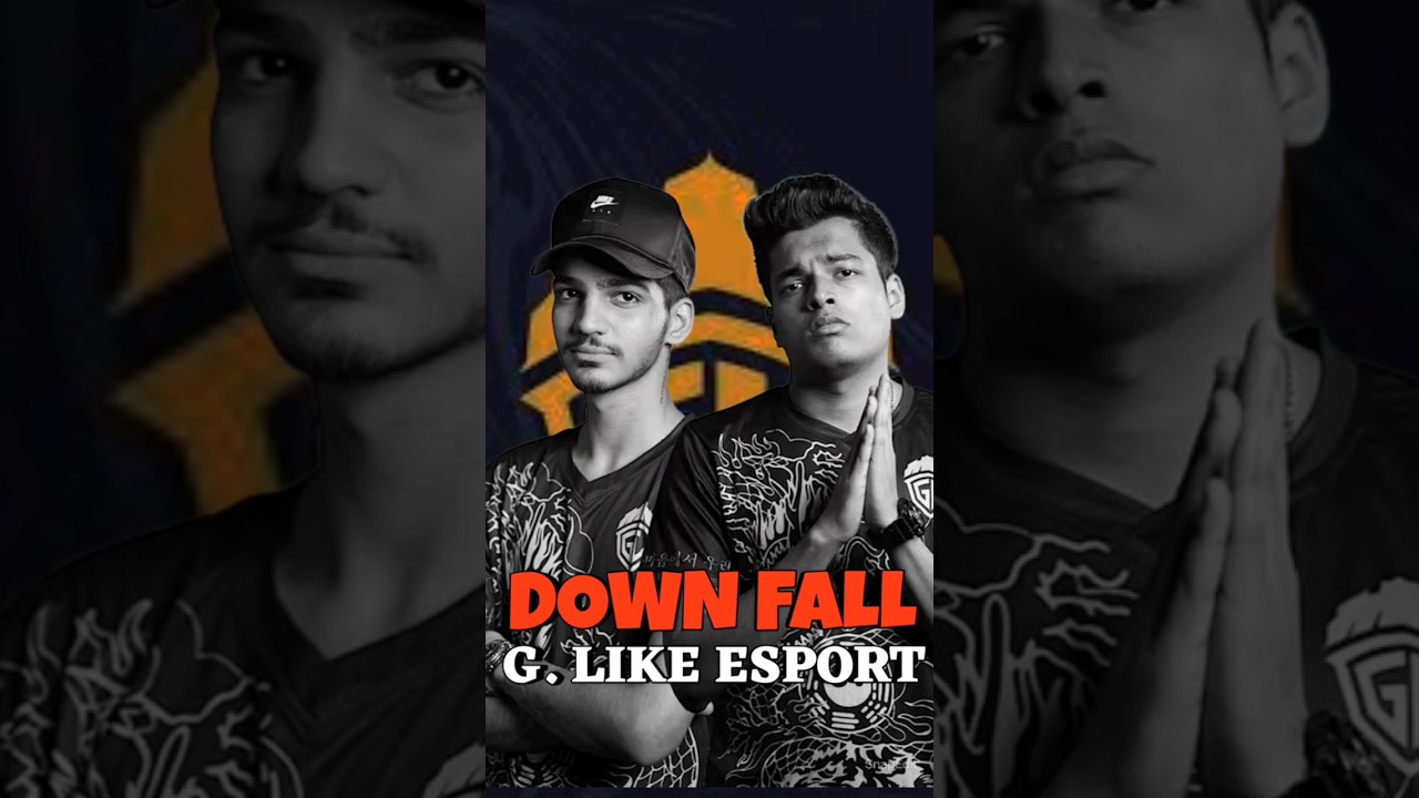 GOD LIKE ESPORT DOWNFALL 🥵 WHY REASON LEAVE PLAYER GOD LIKE ESPORT #shorts