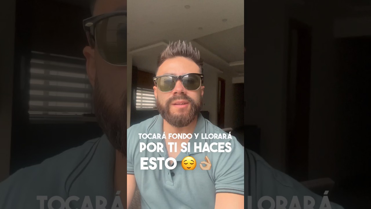Tocar&aacute; fondo y llorar&aacute; por ti si haces esto #relacionesamorosas #autovalor #noserusado