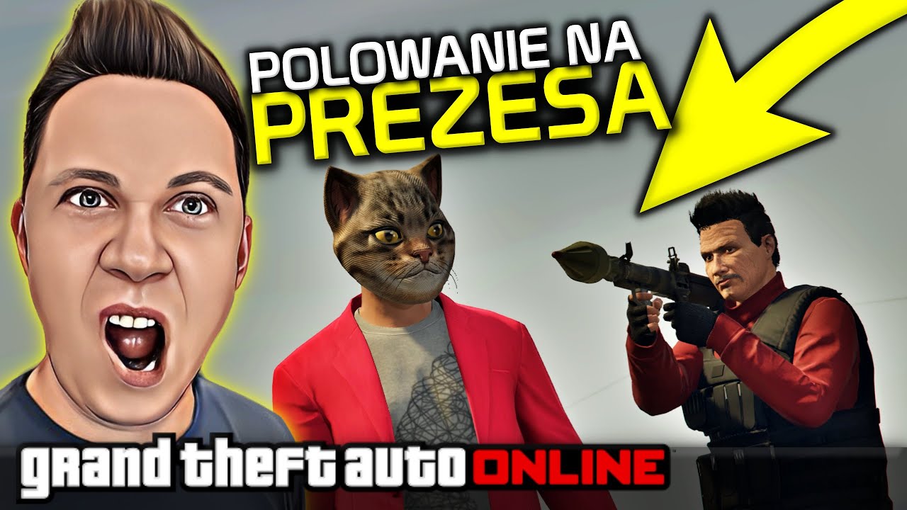 💙 GTA 5 ONLINE [#1765] POLOWANIE NA PREZESA - POLICZYSZ KTO WYGRAŁ? /z Bertbert & Yoshella & Ren
