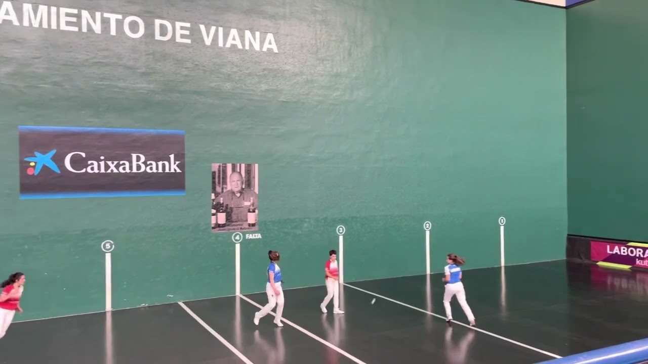GRAN TANTO DE MIREN LARRARTE EN VIANA EN LA SEMIFINAL DEL CPTO FORAL DE NAVARRA #MundoBenito