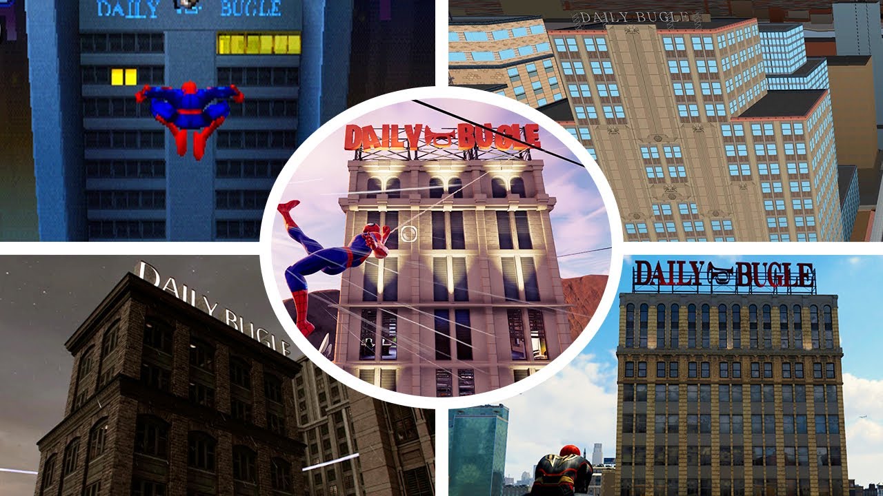 Daily Bugle Evolution в играх про Человека-паука (2000–2022)
