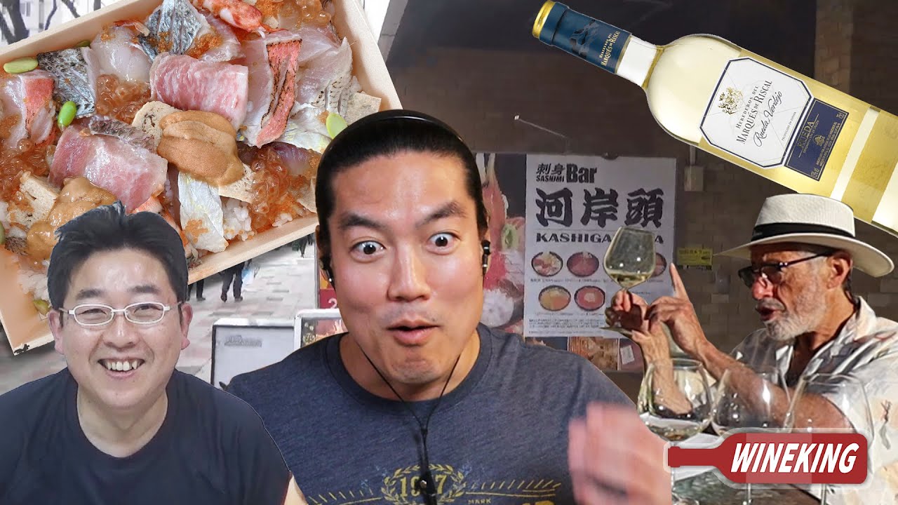 Best white wines with Sashimi & Sushi! Must-visit sushi restaurant in Tokyo