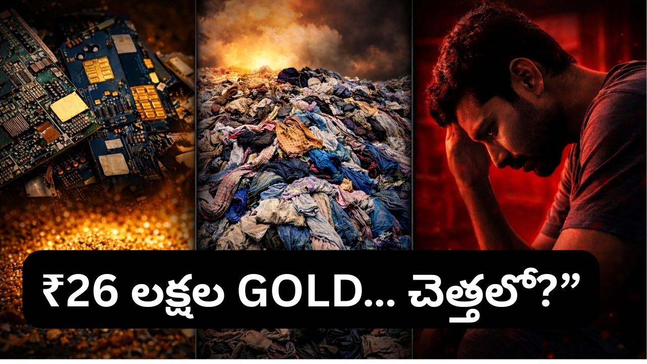 ₹26 లక్షల GOLD… చెత్తలో?”