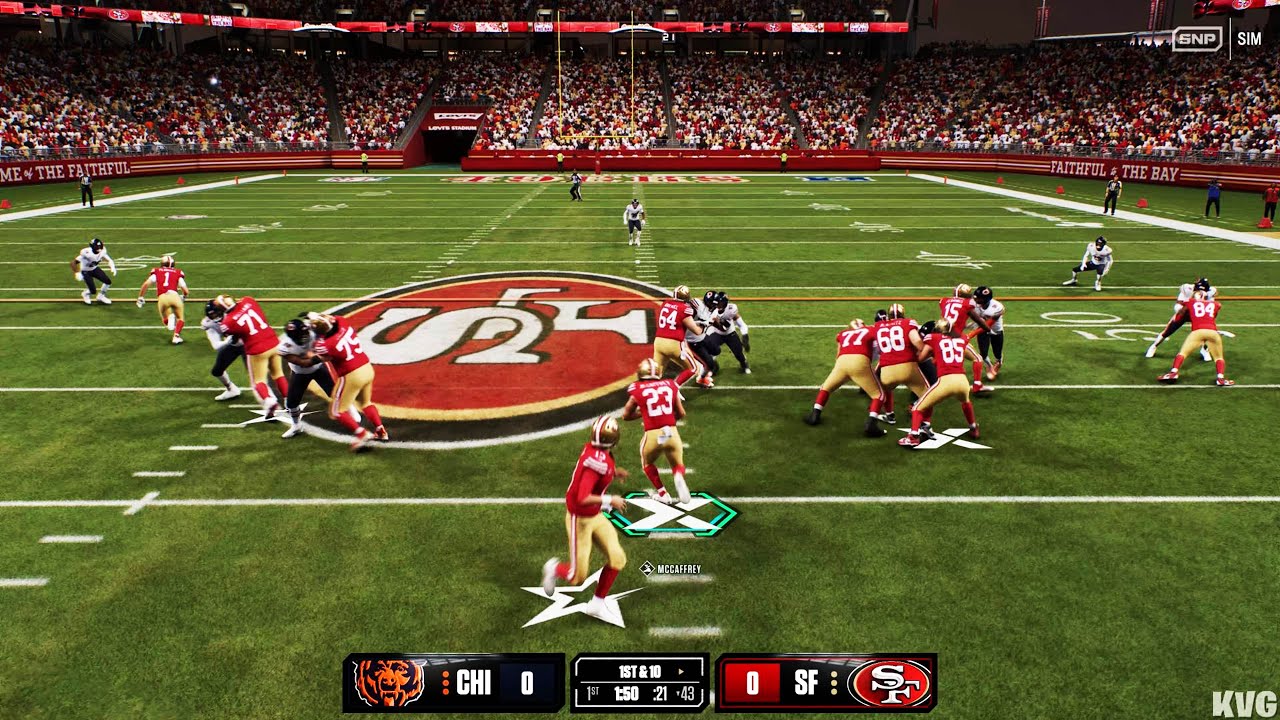 Madden NFL 26 - Chicago Bears vs San Francisco 49ers - Gameplay (PS5 UHD) [4K60FPS]