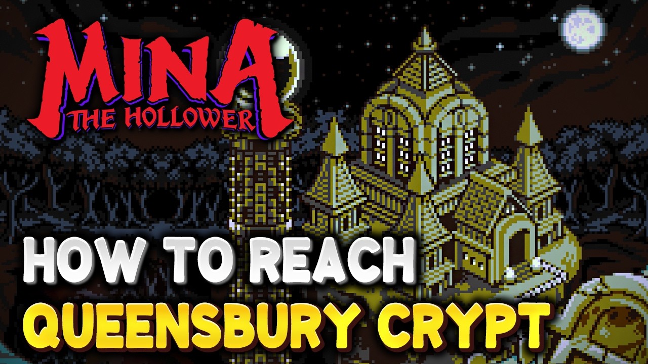 Mina The Hollower How to reach QUEENSBURY CRYPT SPARK GENERATOR (Full path walkthrough)
