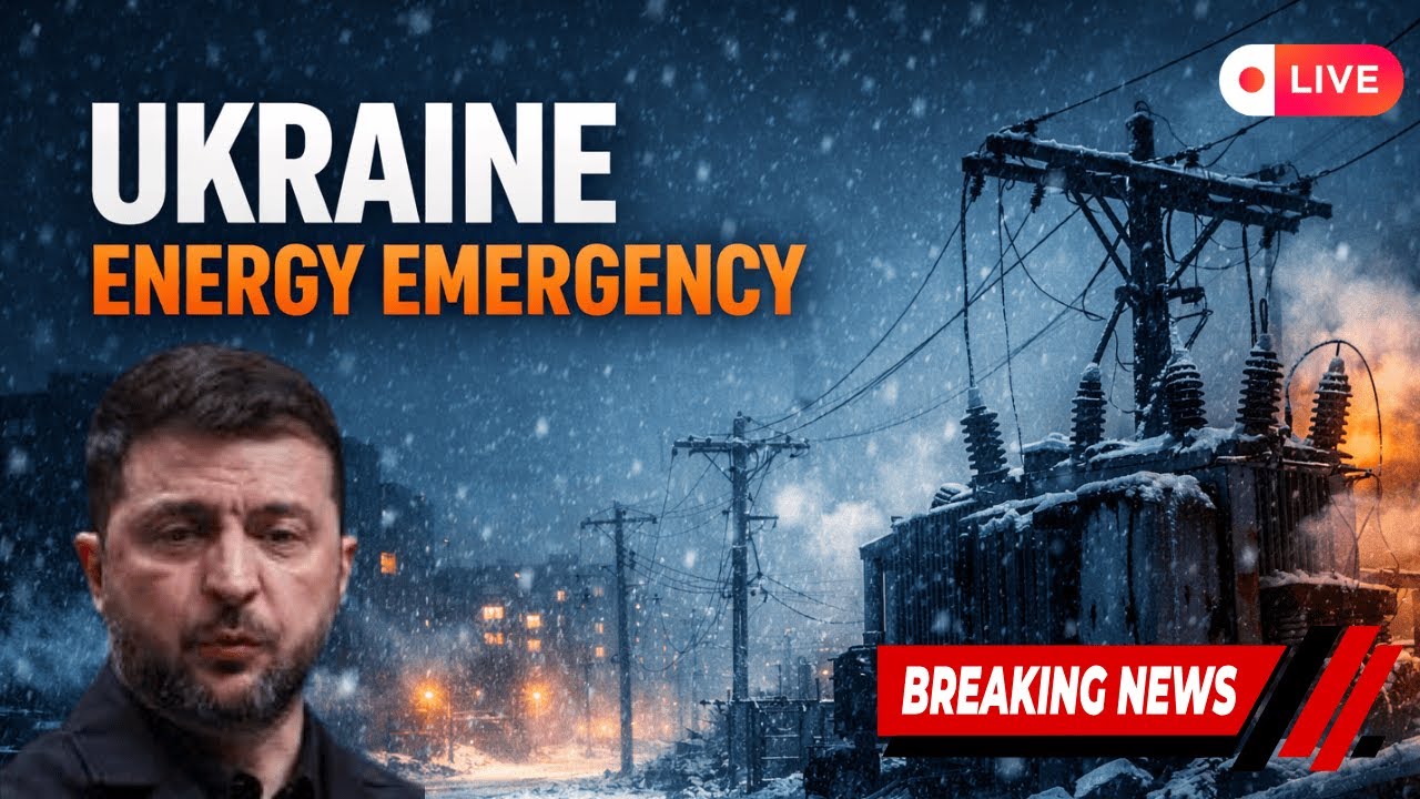 UKRAINE ENERGY EMERGENCY: Winter Blackouts Push Kyiv to the Edge | RACHAL MADDOW REPORTS