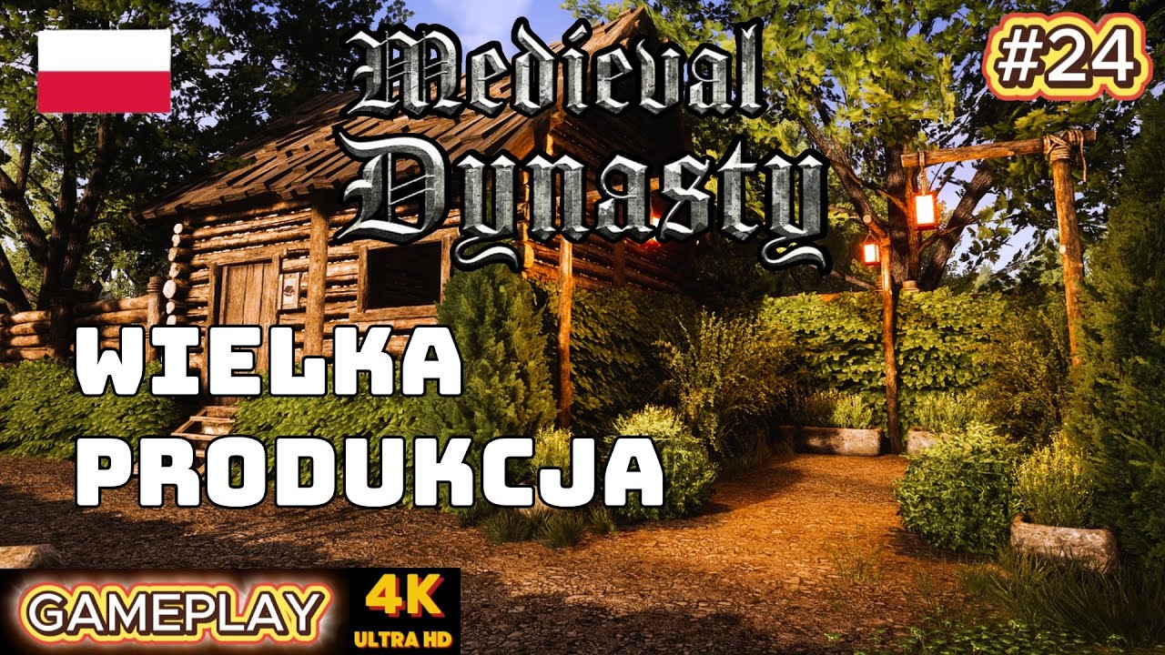 Medieval Dynasty PL - odc. 24🌾Wielkie żniwa, nowe zadania i bogactwo ze szwalni | Gameplay po Polsku