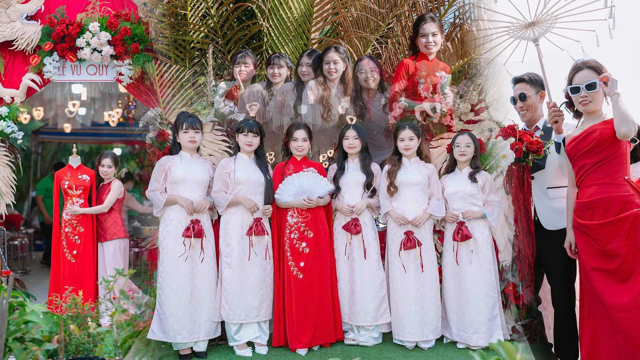 Phóng Sự Cưới | Hạnh Quyên x Đình Hùng | Ai cũng vội vã , chuẩn bị trước khi nhà trai đến