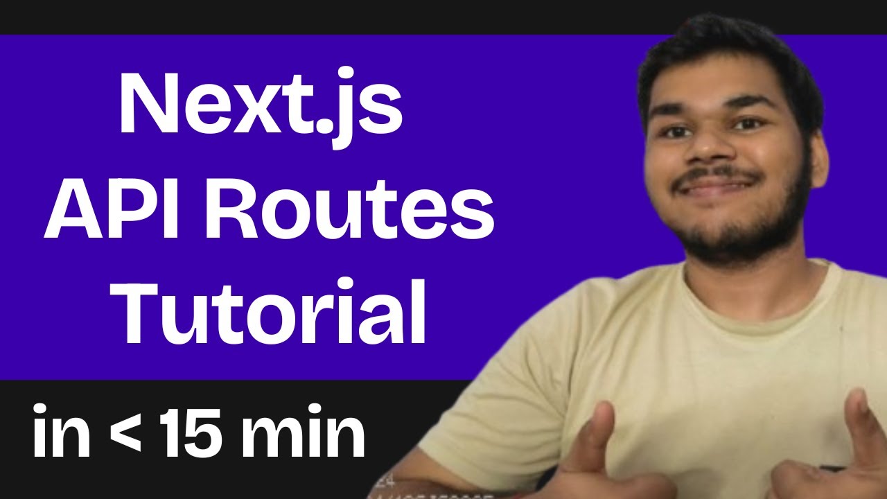 Build APIs using Nextjs in 15min | Nextjs Backend Full Tutorial