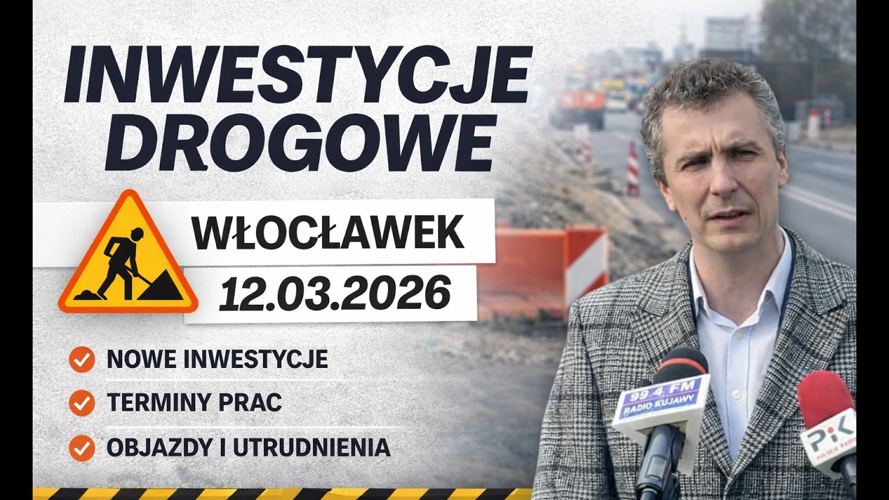 Inwestycje drogowe w mieście | 12.03.2026