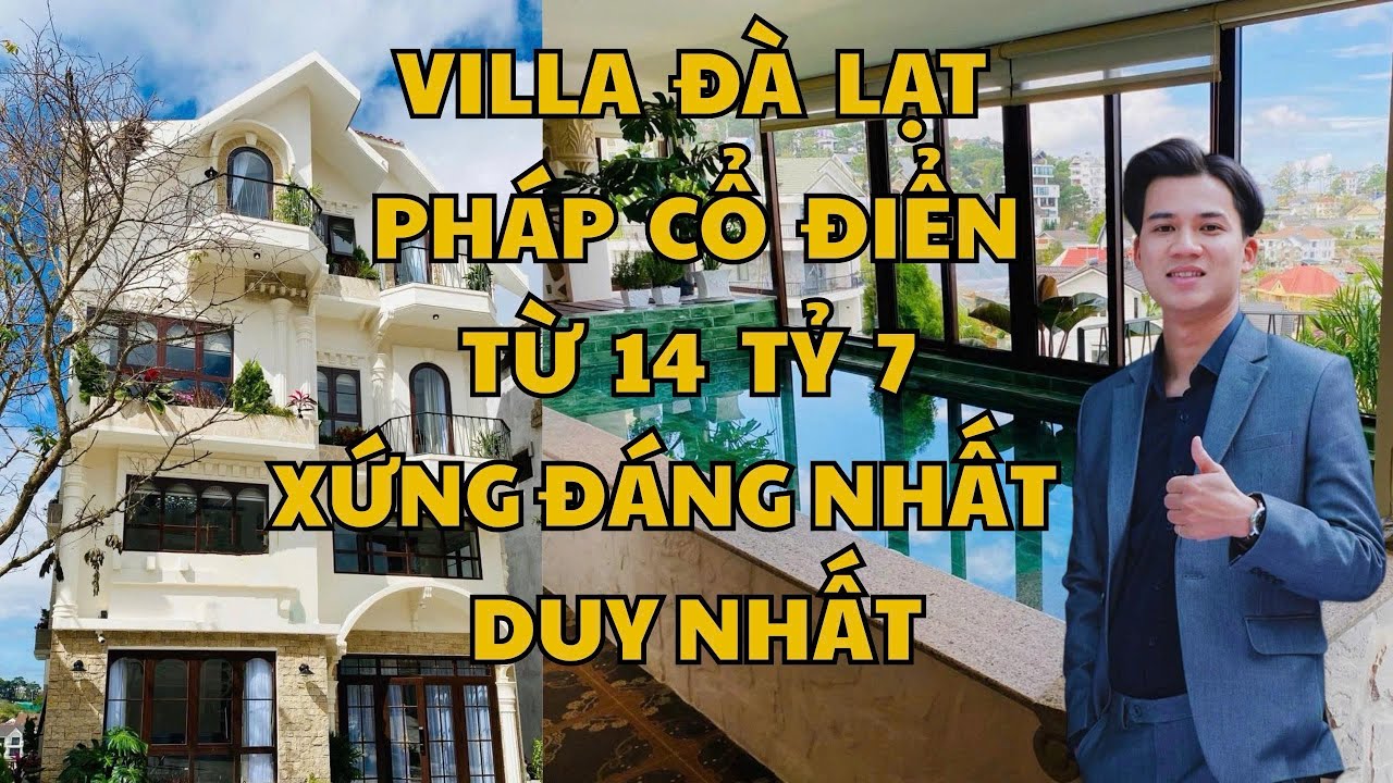 LA CERISE DALAT VILLAS _ ĐẲNG CẤP VÀ DUY NHẤT TẠI ĐÀ LẠT. Chỉ từ 14 tỷ 7