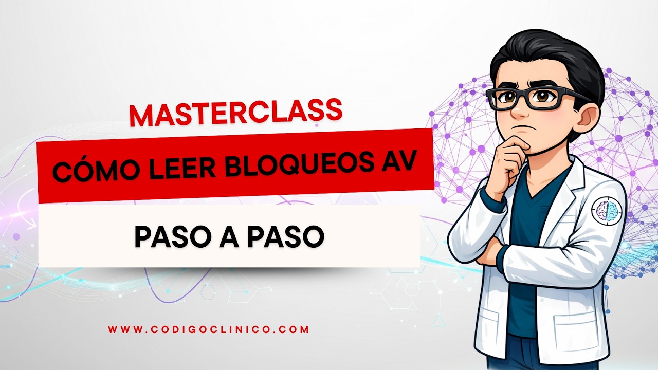 Cómo identificar BLOQUEOS AV paso a paso || Más allá del Intervalo PR 🫀