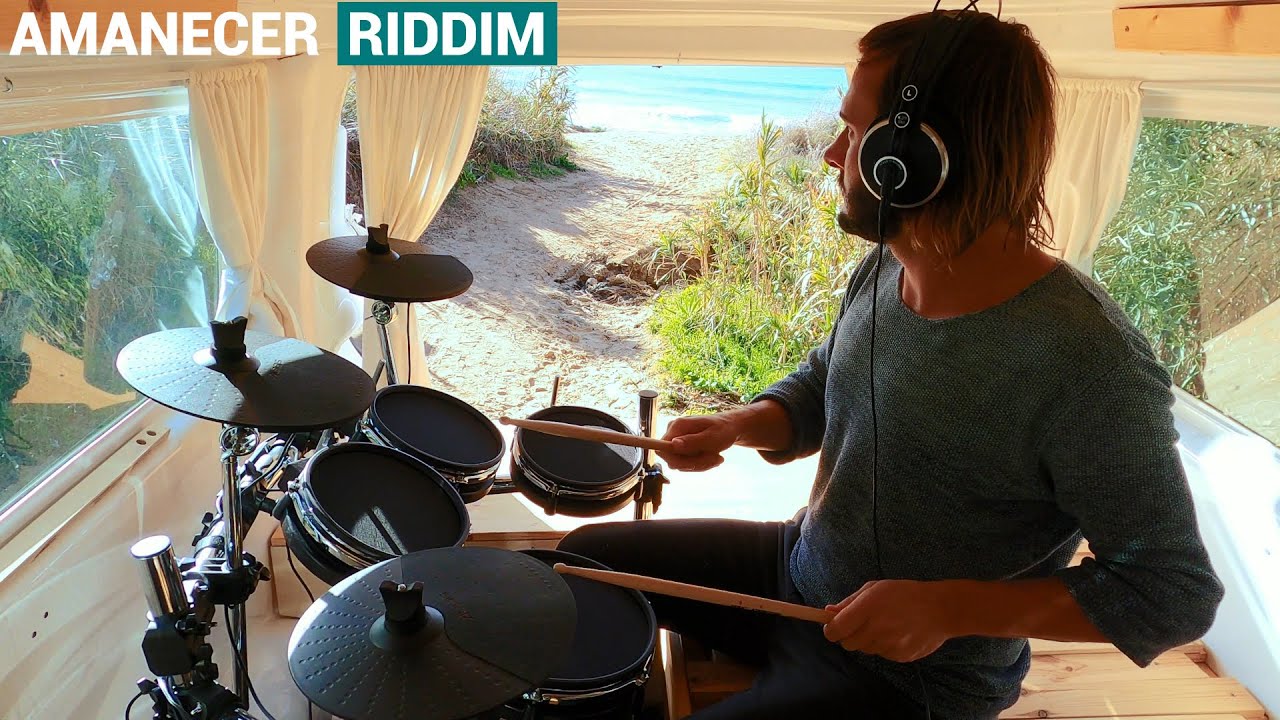 RECORDING A BEAUTIFUL REGGAE INSTRUMENTAL | Reggae Drummer Dominik