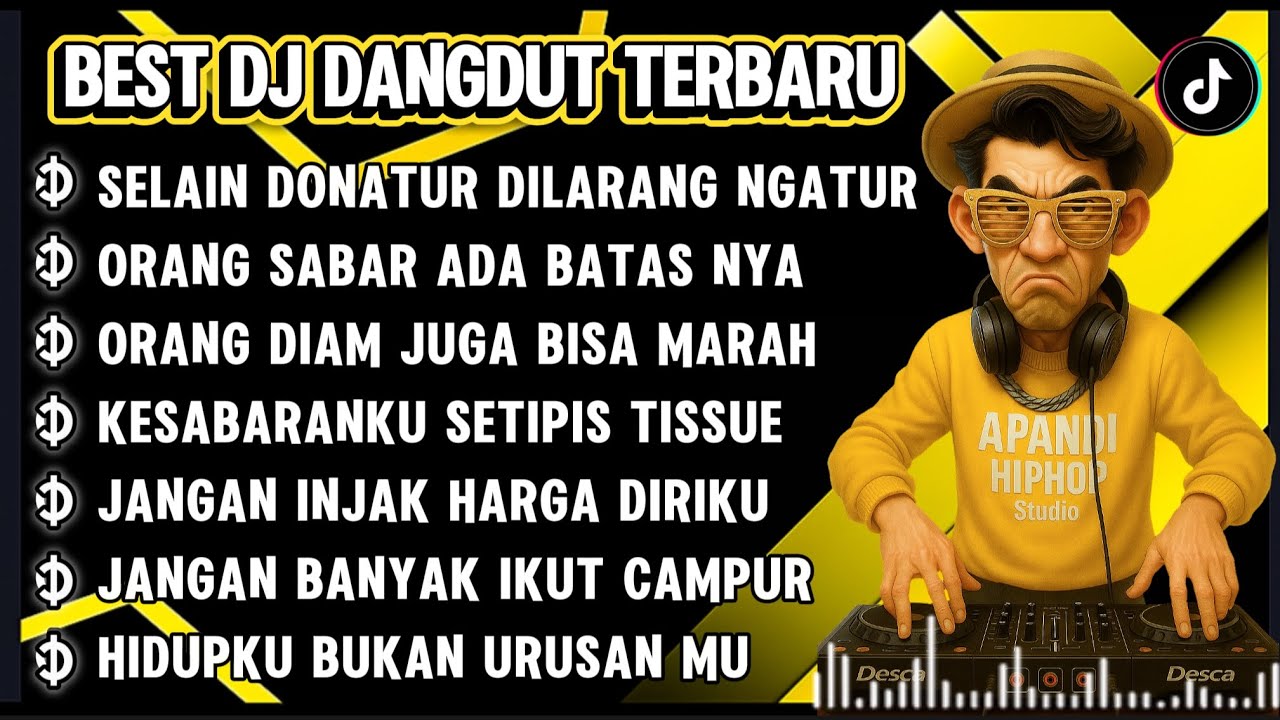 BEST DJ RAPPER HIPHOP || SELAIN DONATUR DI LARANG NGATUR ||DJ REMIX TERBARU 2025#djhiphop #djdangdut