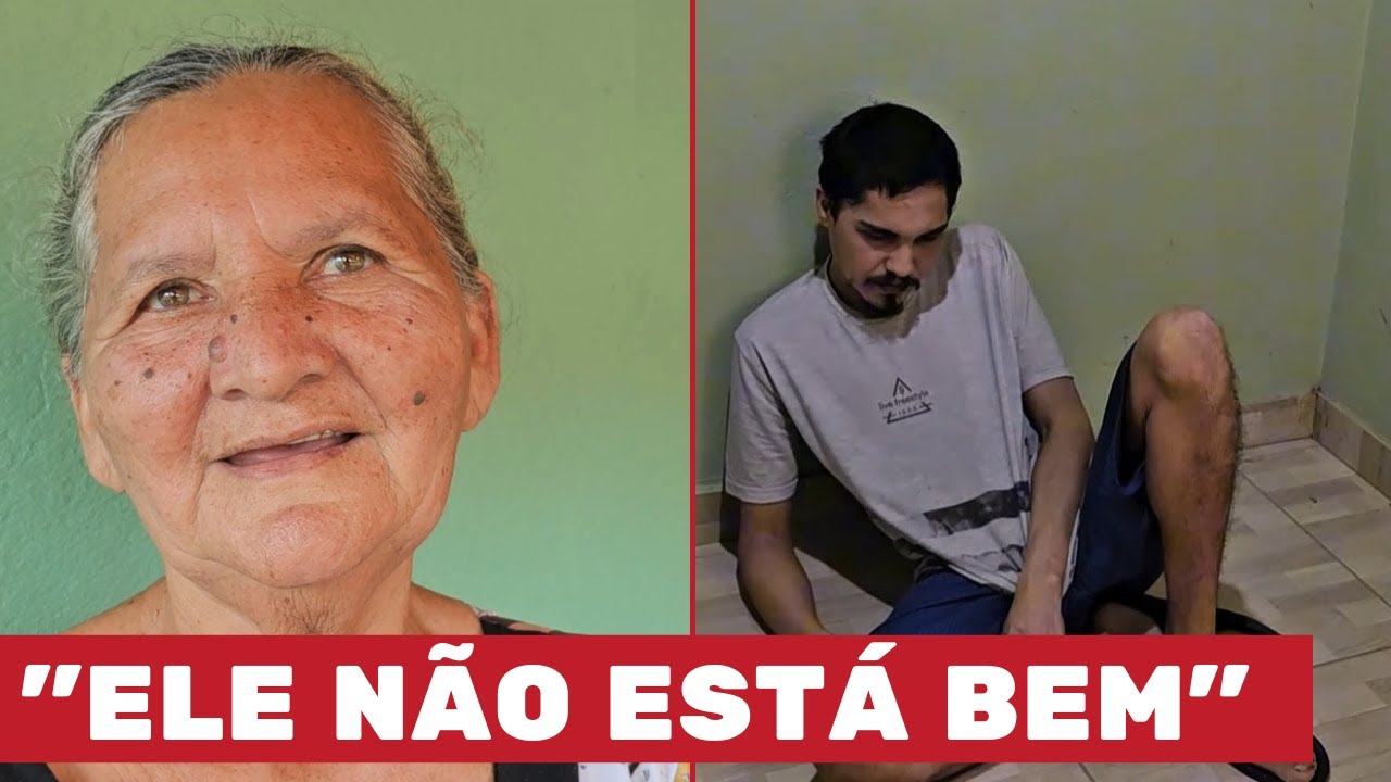 RAFAEL RECEBE PRESENTES,  MAS NÃO ESTÁ BEM! DONA ESMERALDA AGRADECE
