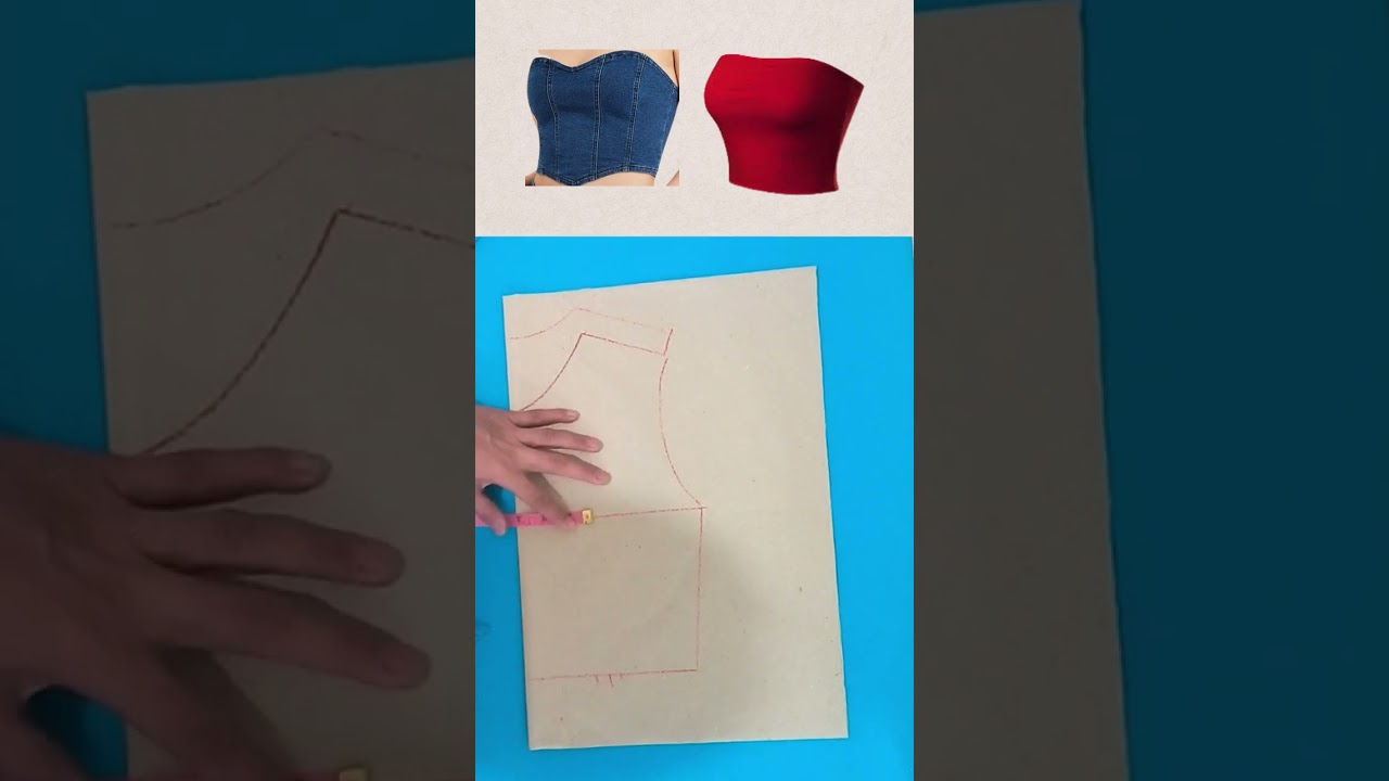 Ladies Tube Pattern  - Learn how draft and sew your own ladies tube