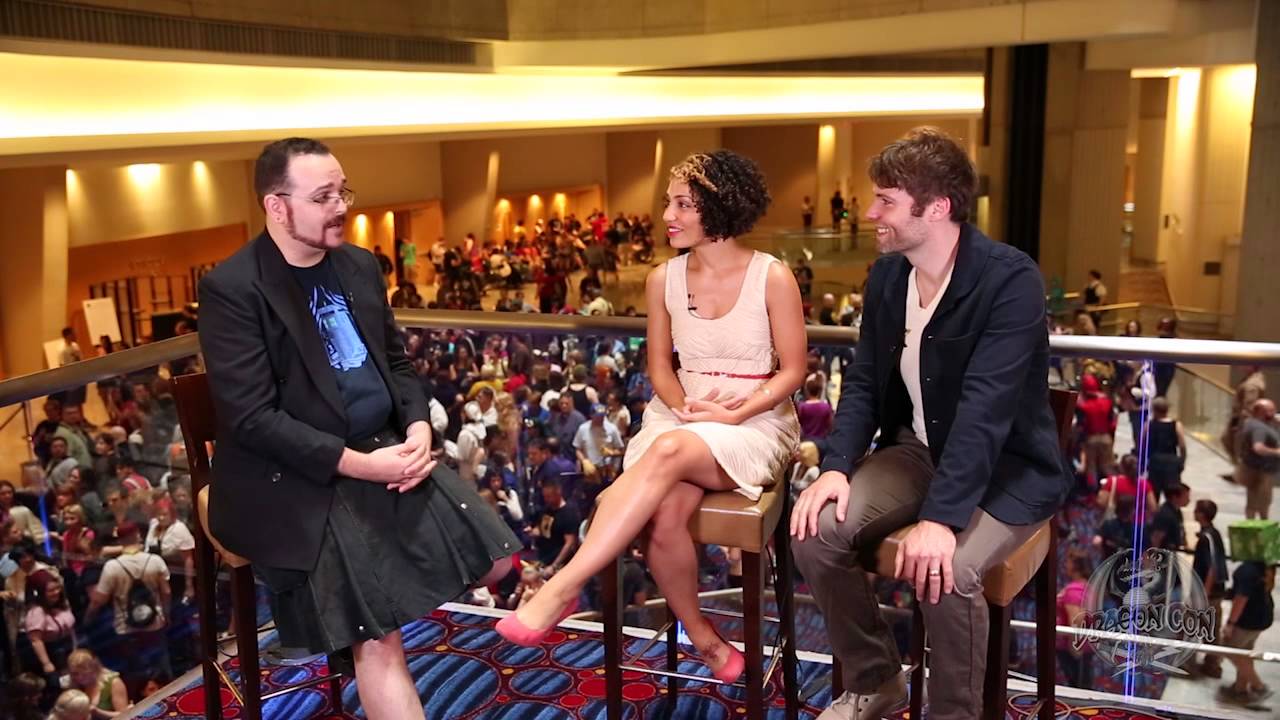Jasika Nicole & Seth Gabel (Dragon Con 2013)