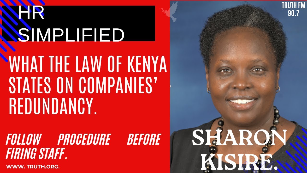 HR Simplified. What the Law of Kenya states on companies’ redundancy.
