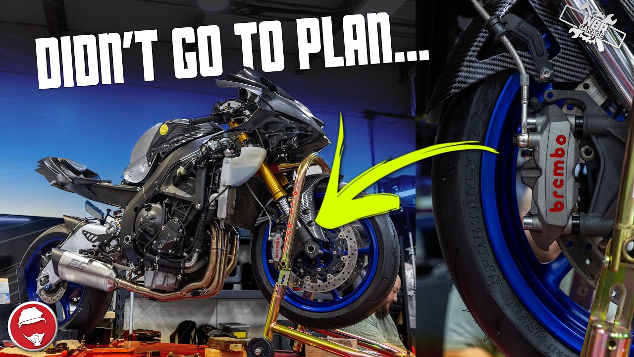 Мы пытались поставить Brembo на наш R6, но случилось вот это... | WBRGarage S6 Эпизод 19
