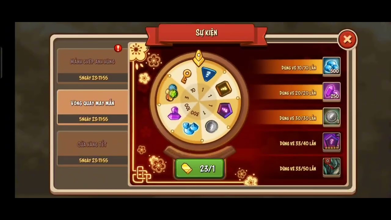 Empire warriors TD, Đừng ai bảo cày chay không có hero ngon nhé. Lụm hero sk tết 😋