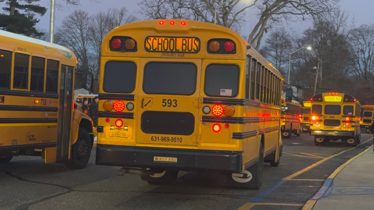 2020 Blue Bird Vision Morning Ride along to the High School