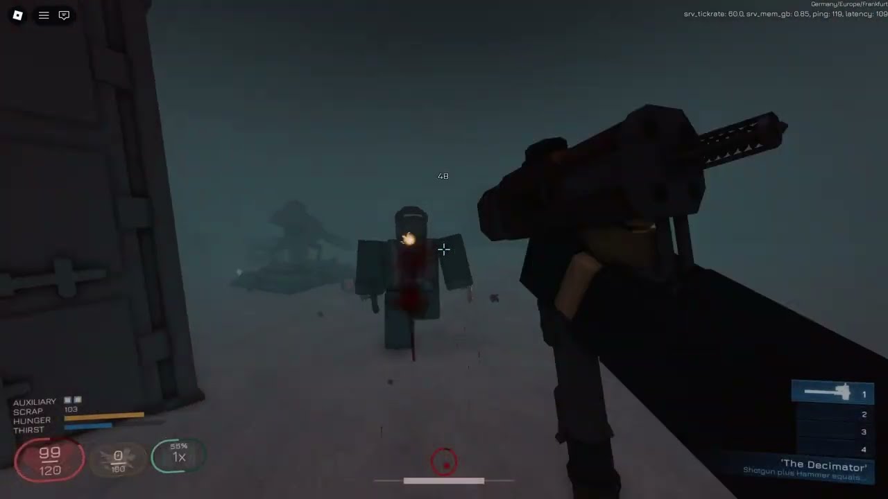 Decaying winter | Lazarus solo only melee weapon