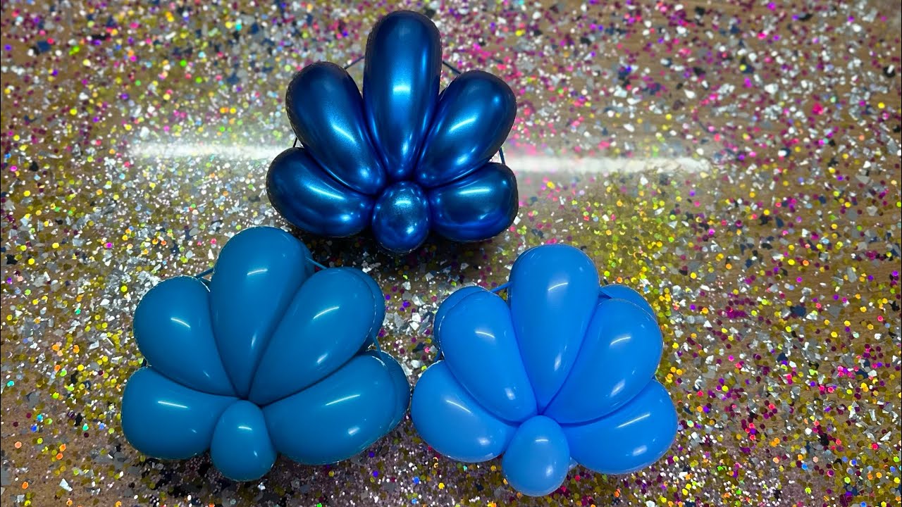 Cómo hacer una concha marina con globos 260q 🐚❤️🎈‼️#diyballoons #conchamarina #diyseashel