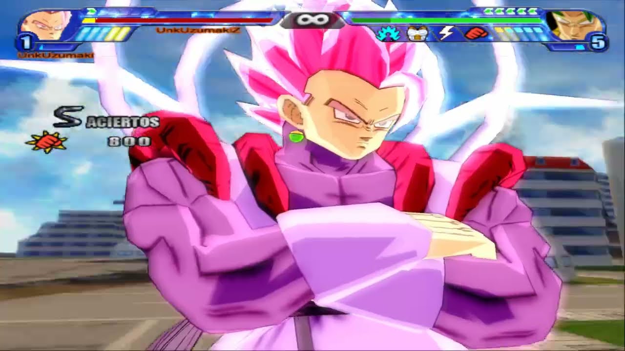 Gogeta Black SSJ Rose vs Brorotto | Dragon Ball Z Budokai Tenkaichi 3 [Epic Battle]